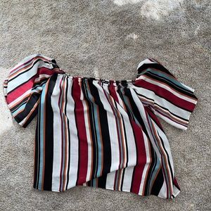 Off the shoulder top